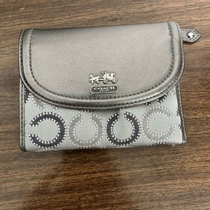 COACH Tri-Fold Wallet - Like New!